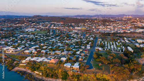 Residential area of Barney Point in Gladstone, Queensland