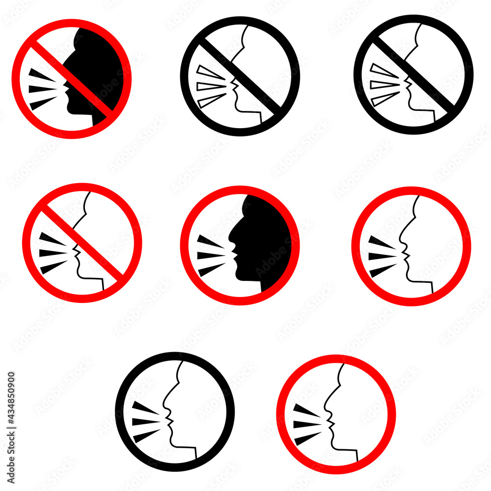talking icon on white background. speaking sign. talk symbol. speech logo. flat style. talking icon on white background. speaking sign. talk symbol. speech logo. flat style.