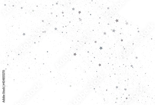 Light silver glitter confetti background