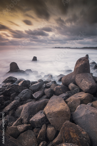 breakwater on Glagah beach