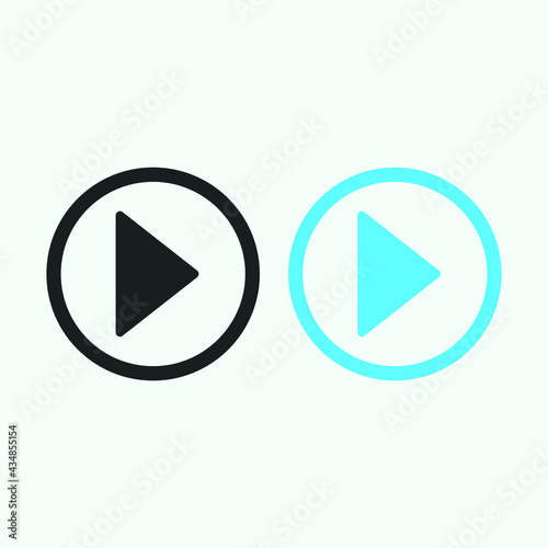 Free Download play button icon - GFXLoad