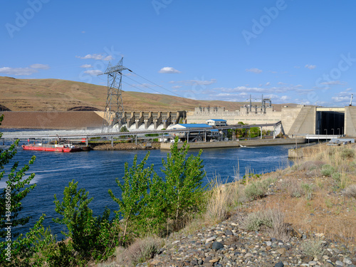 Wallpaper Mural Little Goose Dam on the Snake River, Washington, USA Torontodigital.ca