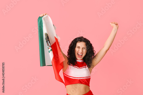 Emotional beautiful cheerle...