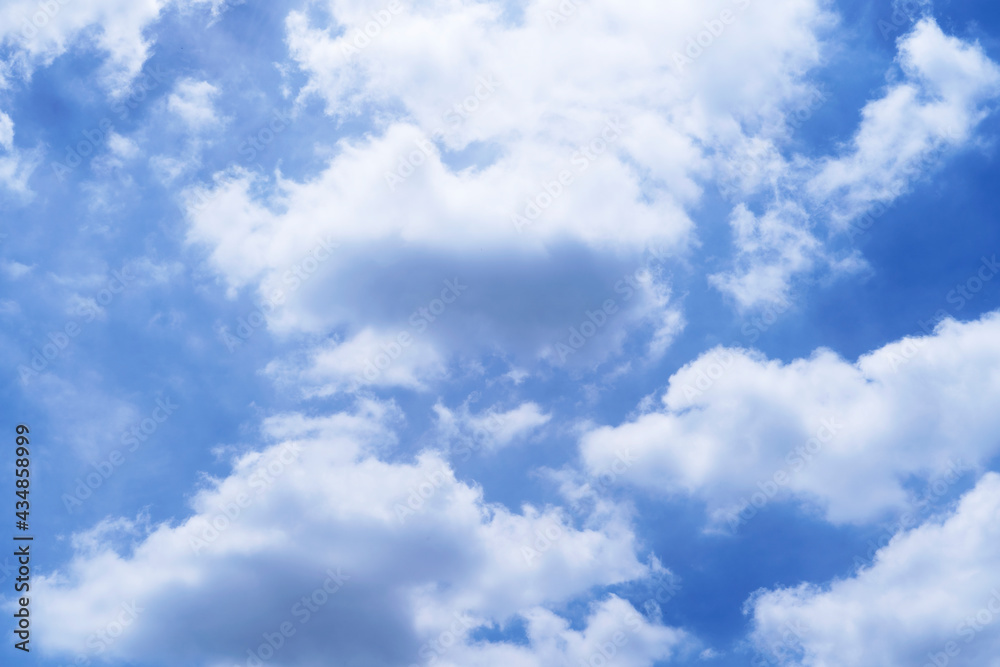 Blue sky background,Clouds in the bright sky in the summer Blue sky background,Clouds in the bright sky in the summer