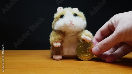 Hamster exchanges bitcoin for an alternative coin