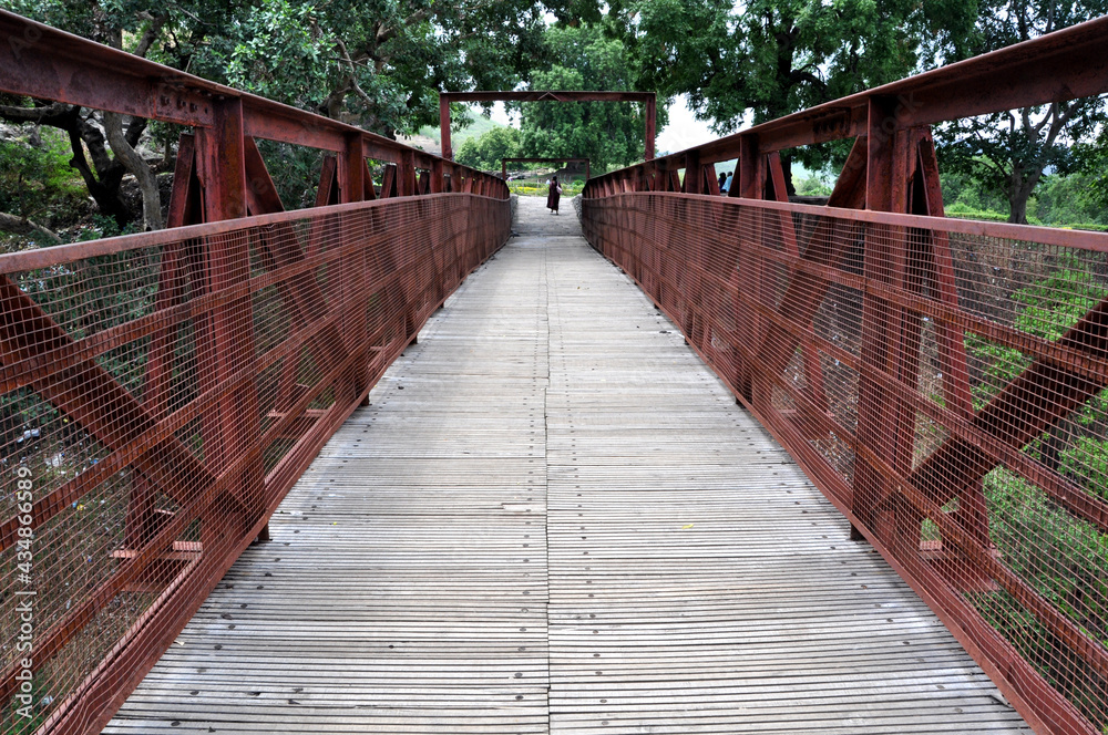 An old small walk able bridge.