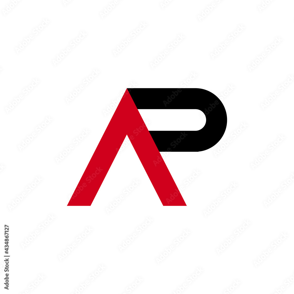 Illustration Vector Graphic of Modern AR Letter Logo. Perfect to use for Technology Company