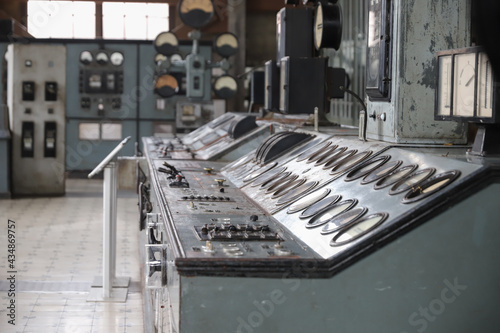 Control Panel of an old Power Plant