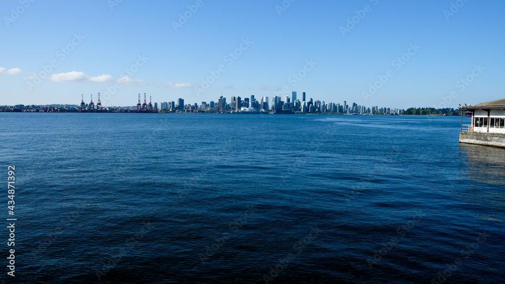 Panoramic View of Downtown Vancouver 
