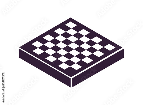 Photo chess game board