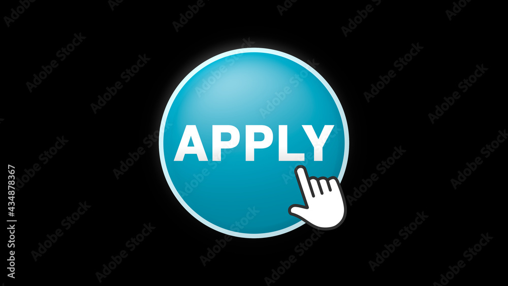Apply Text Button Click on Black Background Apply Text Button Click on Black Background