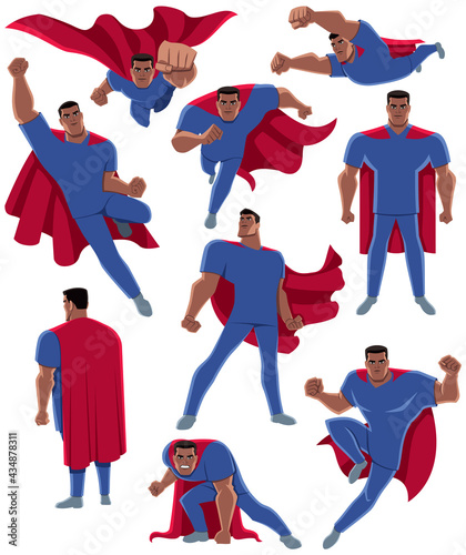 Indian Healthcare Worker Superhero