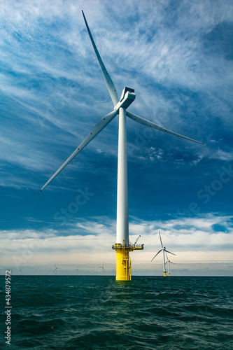 Offshore wind turbine for sustainable energy production