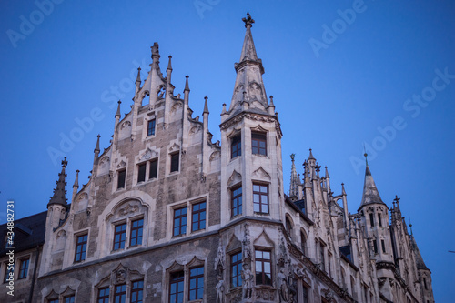  facade of the Frauenkirche in Munich's central square