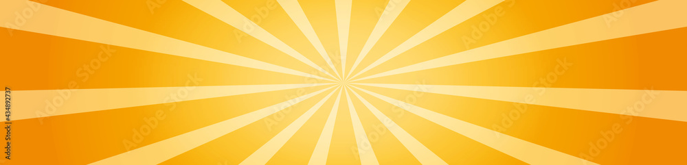 FOND CIRCUS BANDEAU TEMPLATE JAUNE