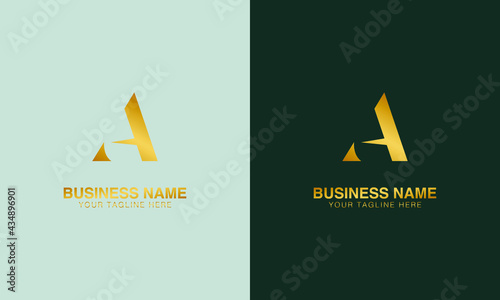 A AA initial logo | initial based abstract modern minimal creative logo, vector template image. luxury logotype logo, real estate homie logo. typography logo. initials logo.