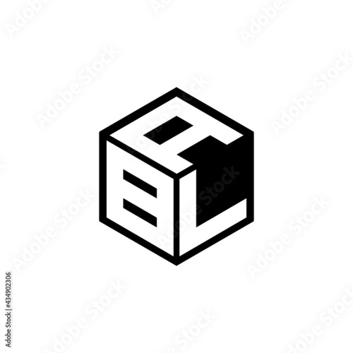 BLA letter logo design with white background in illustrator, vector logo modern alphabet font overlap style. calligraphy designs for logo, Poster, Invitation, etc.	
