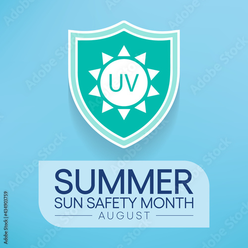 Summer sun safety month is observed every year in August, celebrated to aware about some of the damaging effects of ultraviolet (UV) exposure, and tips to help protect people during the summer months.