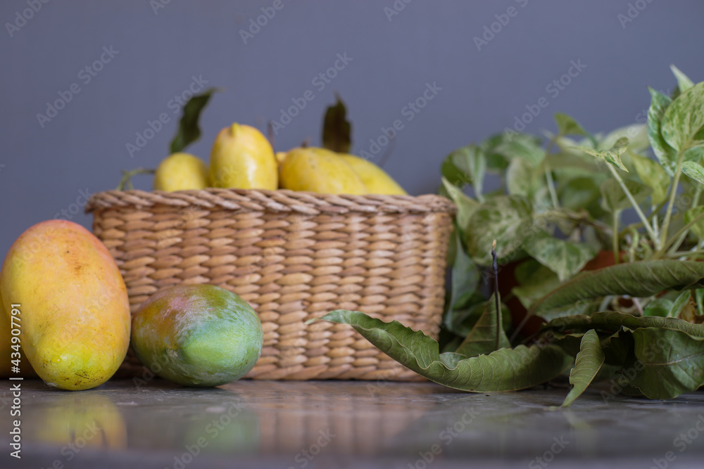 cucumbers in a basket