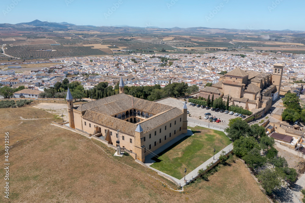 Fototapeta premium vista del centro monumental del municipio de Osuna, Andalucía