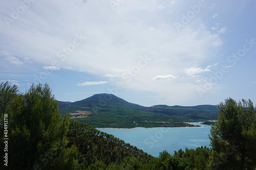 lake in the mountains