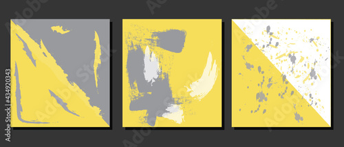 Creative modern background in trendy colors.Colors of the year in fashion. interior design.