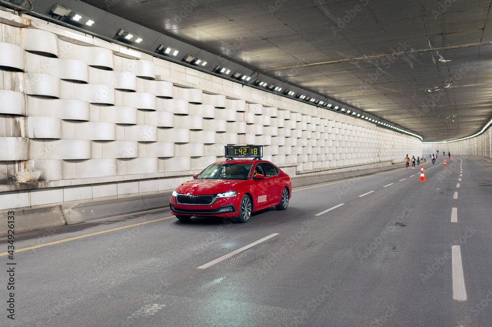 city, underpass, tunnel, subway, road, empty, calm, quiet, architecture