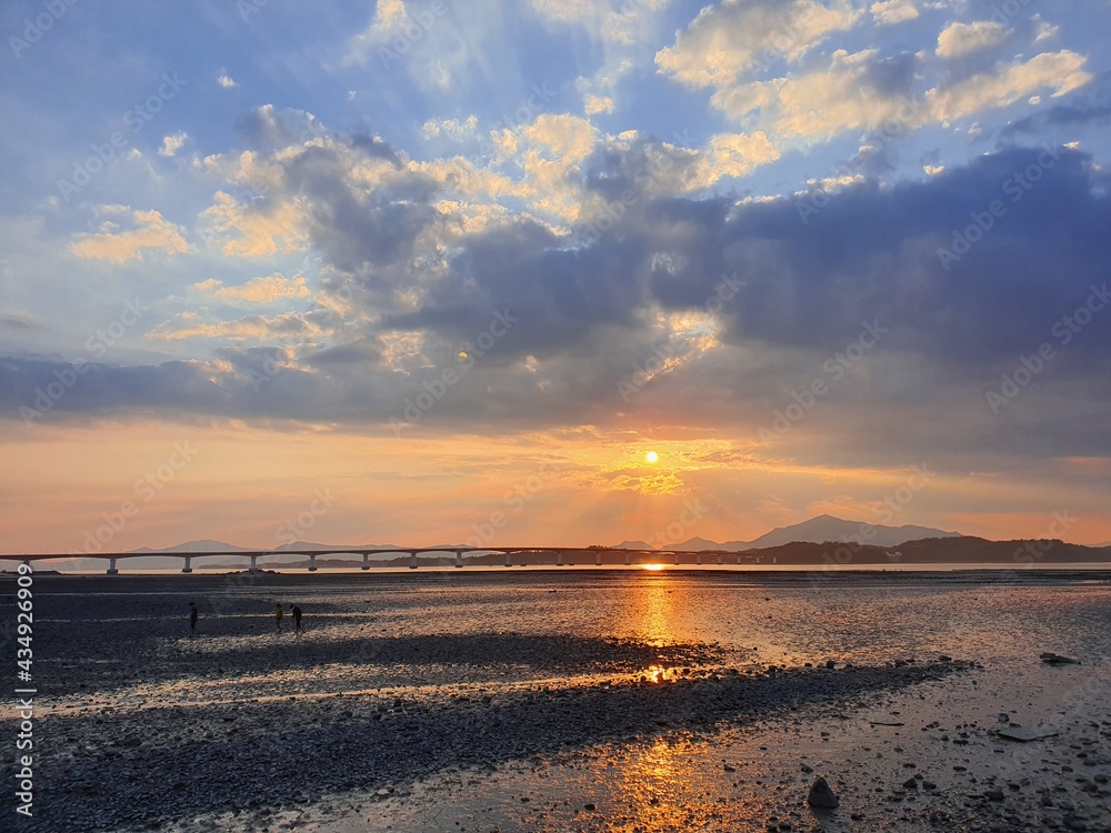 Fototapeta premium 석양