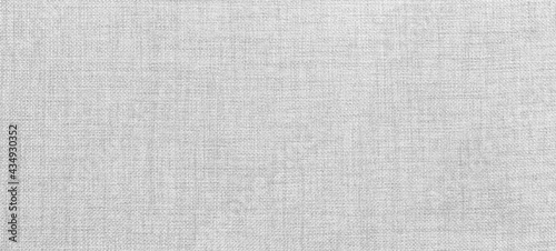 Panorama of White linen texture and background seamless or blue fabric texture