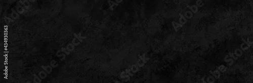 Panel kuchenny z motywem Panorama of Dark grey black slate background or texture. Black granite slabs background