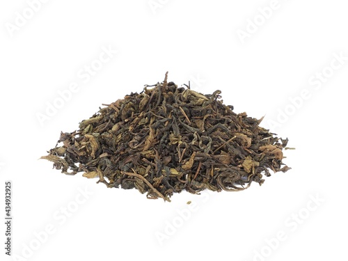 Close up of Ceylon Black Tea.