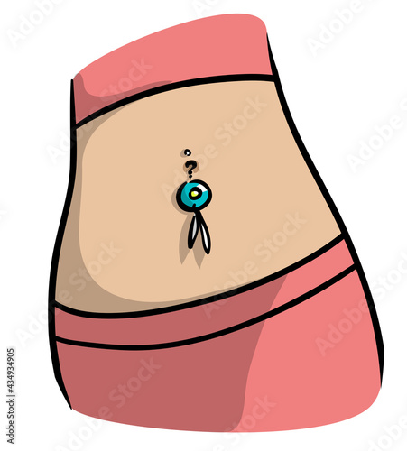 Beautiful Belly piercing