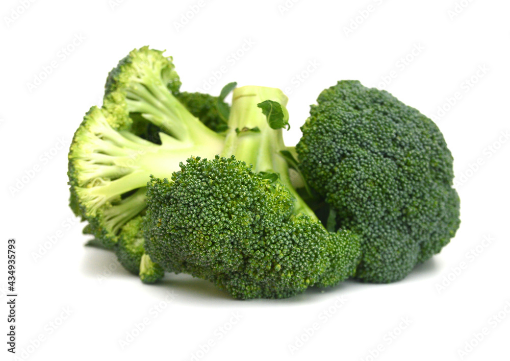 Fresh broccoli isolated on white background Fresh broccoli isolated on white background