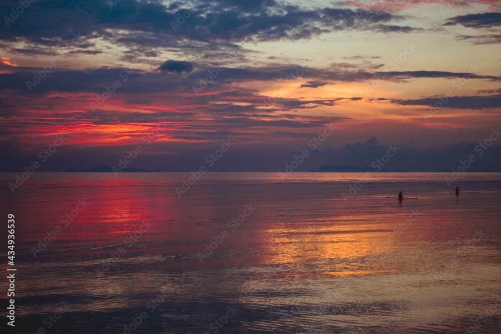 Sunset colours Koh Phangan
