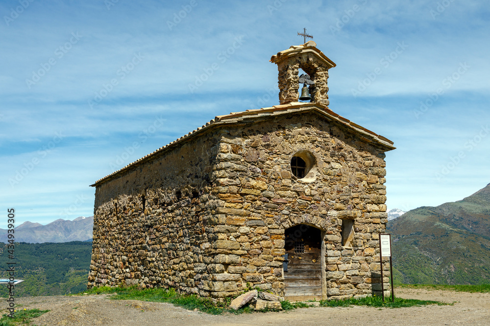 Hermitage and viewpoint San Salvador de Irgo de Tor