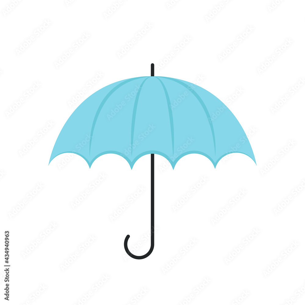 Umbrella logo design. Umbrella vector on white background. Umbrella logo design. Umbrella vector on white background.