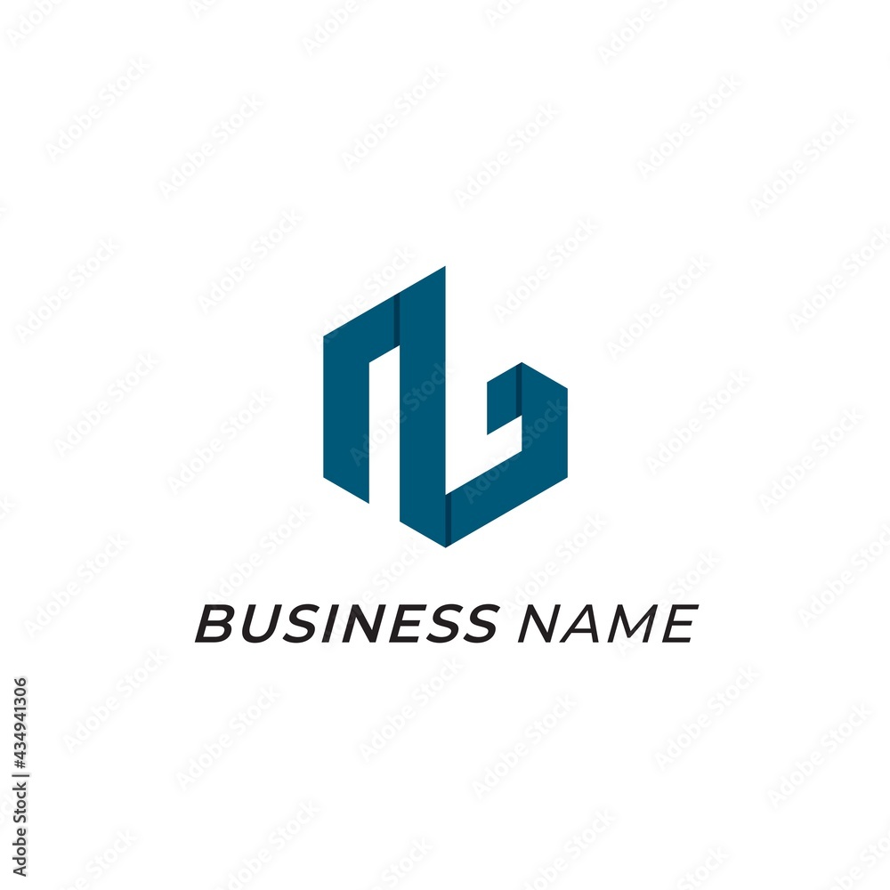 logo vector polygon letter b logo vector polygon letter b