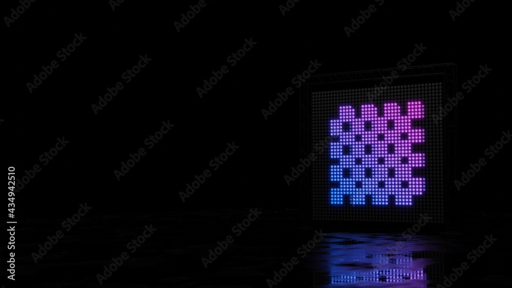 3d rendering of light shaped as symbol of chess board on black background 3d rendering of light shaped as symbol of chess board on black background
