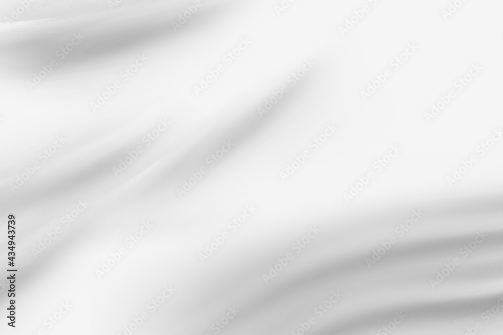 white cloth background abstract with soft waves white cloth background abstract with soft waves