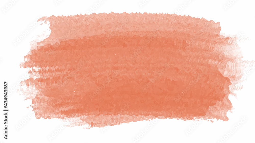 Orange watercolor background for textures backgrounds and web banners design