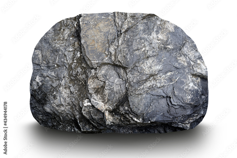 Obraz premium stones white background, Clipping path