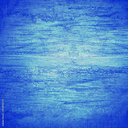Wooden blue background painted texture