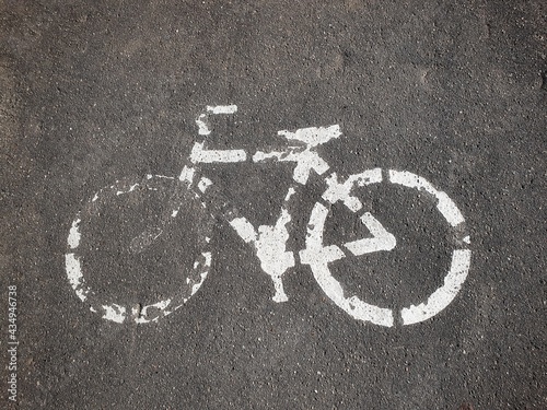 bicycle lane sign