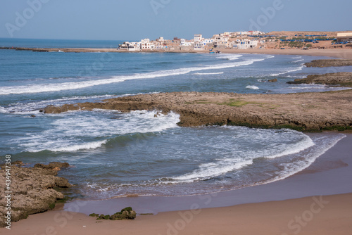 Costa y playas de Tifnit en la costa sur de Marruecos photo