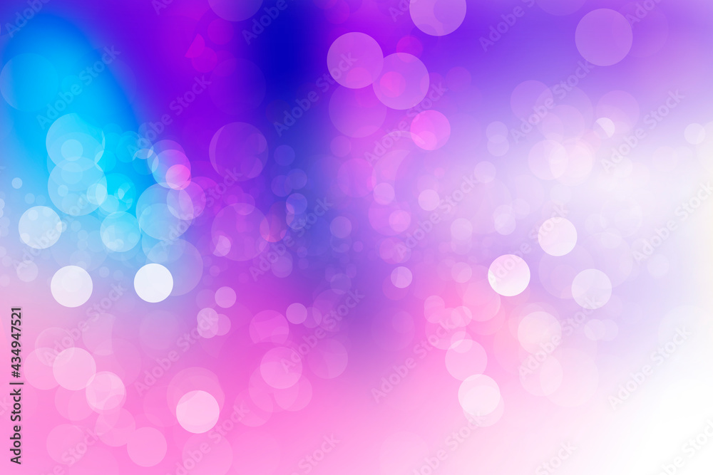 abstract bokeh background pink and Blue