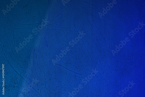 old blue material background is scratched © LOVE A Stock