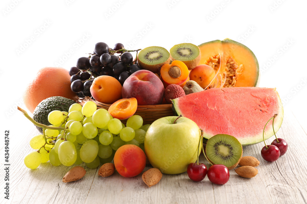 assorted of fresh fruits