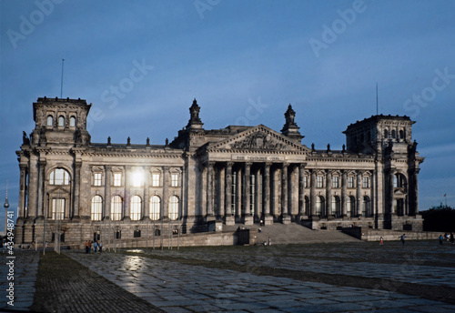 Reichstag Berlin in 1984 Germany