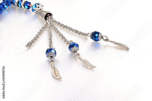 Blue beads made religious Tasbeh's Imam