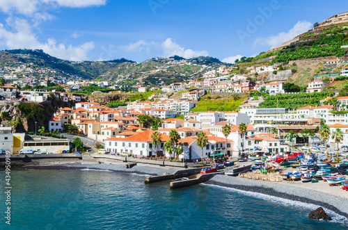 Harbor and village of Camara de Lobos, Madeira © Mikael